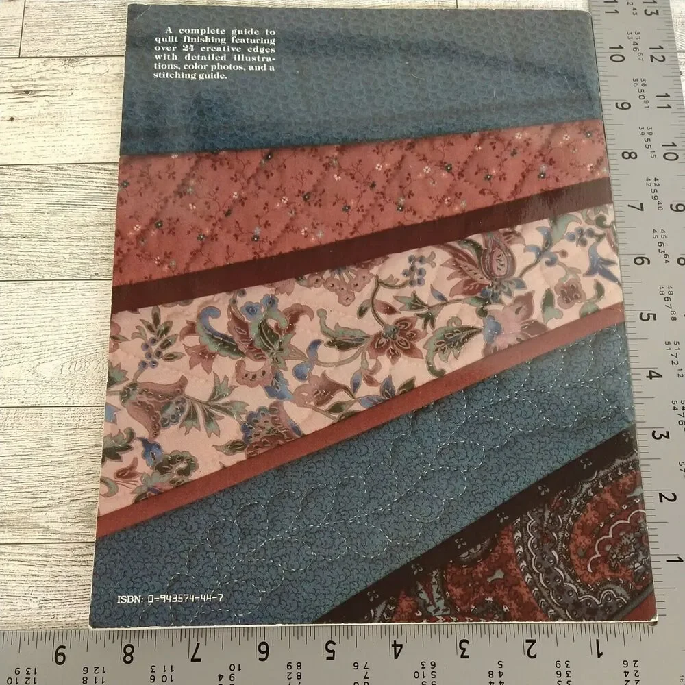 Vtg 1987 - Happy Endings Finishing The‎ Edges of Your Quilt - Patchwork Place
